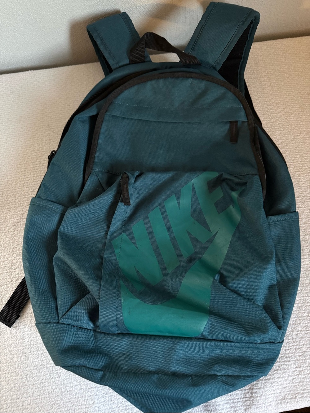 Nike Teal Green Men's Backpack with Front Logo